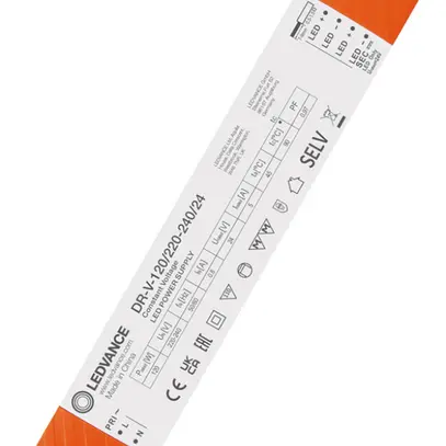 Alimentation LED LEDVANCE VALUE 120W 24V ON/OFF 253×40×31mm 