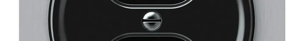 Presa INC origin 2×tipo 23 16A 230V 77×77mm nero 