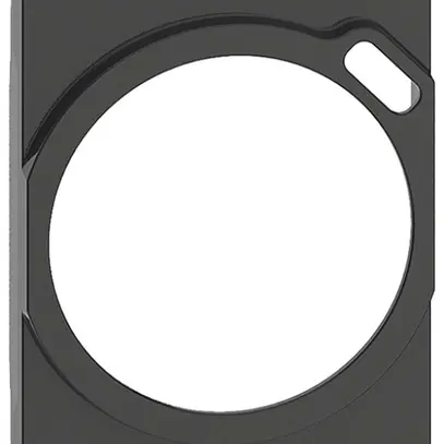 Copertura Living Now 2 moduli per presa Schuko con USB nero 