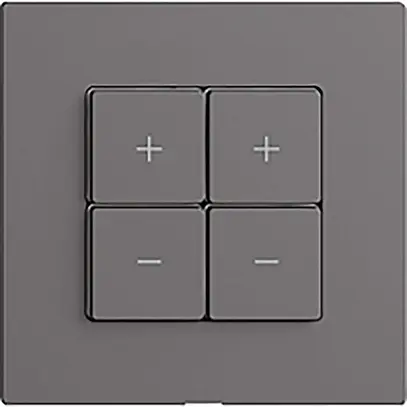 Dimmer Uni-LED 2K/4T WLAN Edue Wiser grigio scuro 