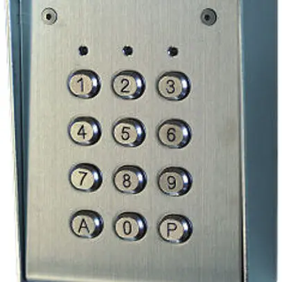 Serrure à code AP Wunderli SU2 12…24VAC/DC 116×92×50mm IP65 