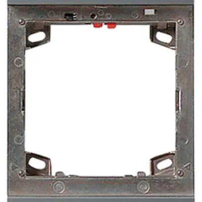 Cadre de montage Siedle, en zinc moulé, 1 module de fonction, anthracite 