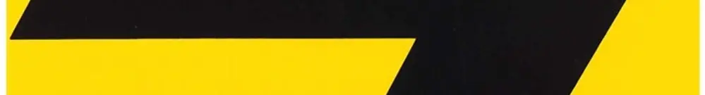 Plaque d'avertissement Al 160×230mm jaune/noir 