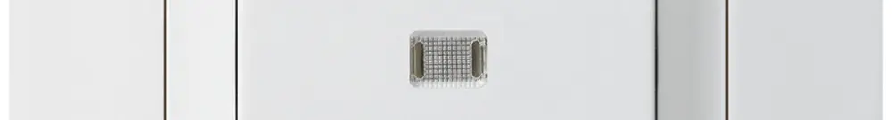 Pulsante luminoso INC kallysto.trend A-R/1P bianco 