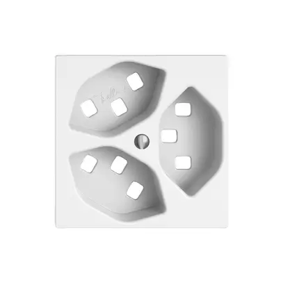 Kit de montage EDIZIO.liv SNAPFIX® pour 3×T23 bc 