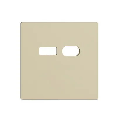 Kit di montaggio Feller EDIZIOdue per presa USB 18W tipo A + tipo C vanille 