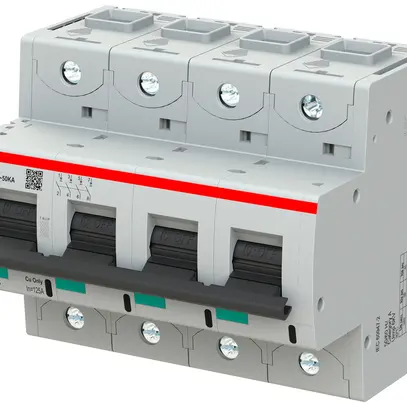 Disjoncteur ABB S804P-B125 4P 400V B-125A 50kA 6.5UM 