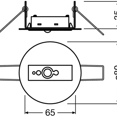 Capteur de mouv.et lumière INC OSRAM LS/PD CI G2 