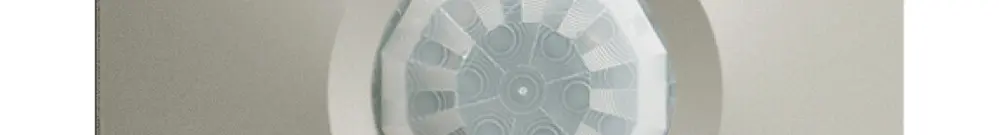 Détecteur de présence ENC pirios 360P 2 relais EDIZIOdue ang.Master, gris clair 