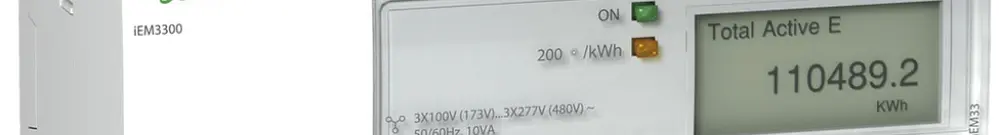 REG-Energiezähler Schneider Electric iEM3300 3P+N 125A 