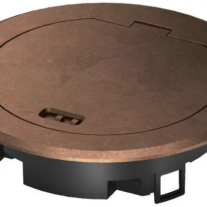 Couvercle Hager pour BSR02 métal cuivre 