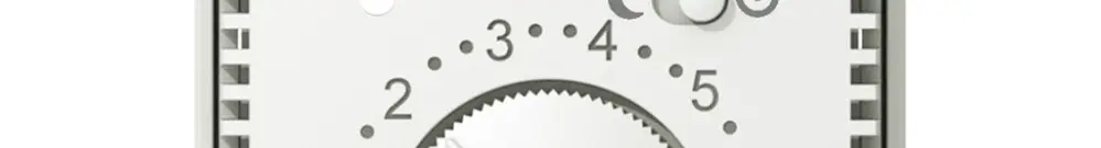 Frontset SIDUS zu Temperaturregler weiss 