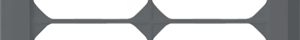 En-tête ENC kallysto.line 2×2 anthracite 
