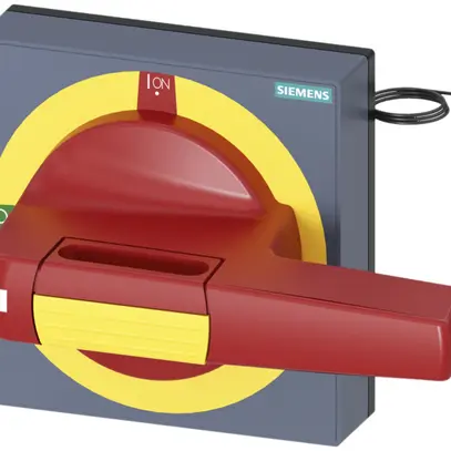 Manopola arresto d'emergenza Siemens SENTRON per 3KD t.3 / 3KF t.2+3, illuminato 