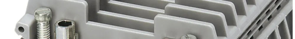 Morsetto sezionatore per misura 0.5…10mm² grigio raccordo a vite 