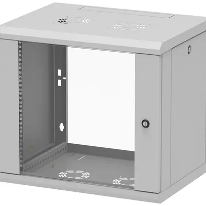 Netzwerk-Wandgehäuse 19" Z-Cube 10HE 546×600×450mm 60kg grau IP20 