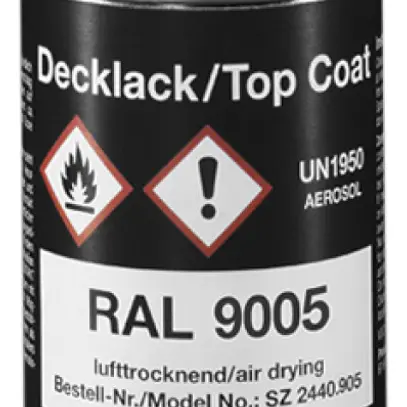 Lacca Rittal SZ 2440.905 contenuto 150ml bomboletta spray colore nero 