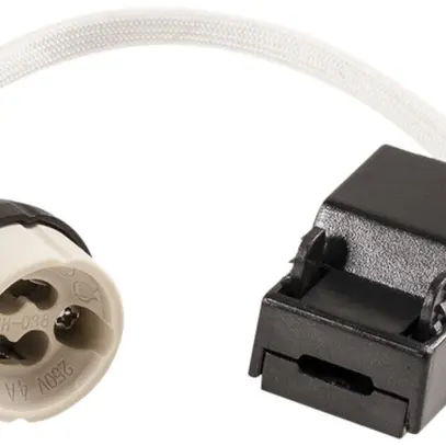 Portalampada alogeno SLV QUICK CONNNECTOR, GU10 bianco 
