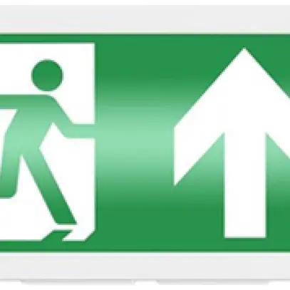 Lamp.d.segnal.d'emer.LED Sylvania LifeSafe IP40 sporgen./incassato 140lm 3htc bi 