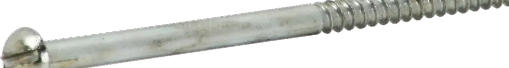 Vis à bois tête ronde 3.9×90mm zing. 