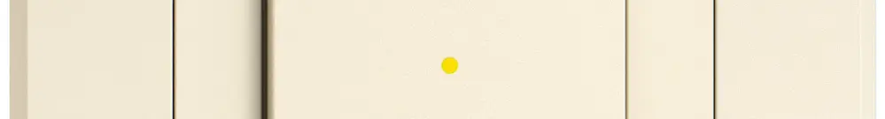 Tasto a pulsante INC EDIZIO.liv SNAPFIX® ARK/1P illuminazione frontale giallo cr 
