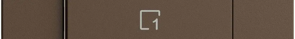 Szenentaster 1 Szene/1T WLAN Edue Wiser coffee 