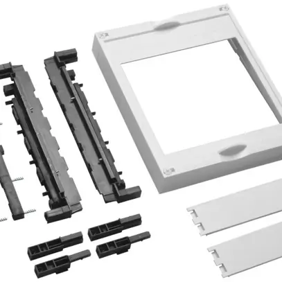 Kit Hager univers N 300×250mm pour 2 sectionneurs DIN00 sur rail collecteur 60mm 