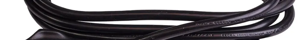Câble de raccordement SLV prise-fiche 3 pôles 10A 220…250V 1.8m noir 