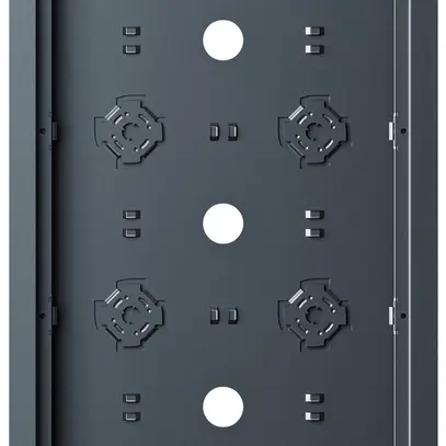 Boîtier AP Siedle 8× 232×432×36.5mm anthracite 