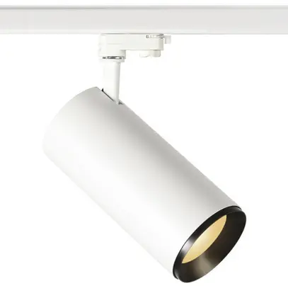 Proiettore LED SLV NUMINOS PHASE XL 36W 2980lm 2700K 60° 3-fasi bianco/nero 