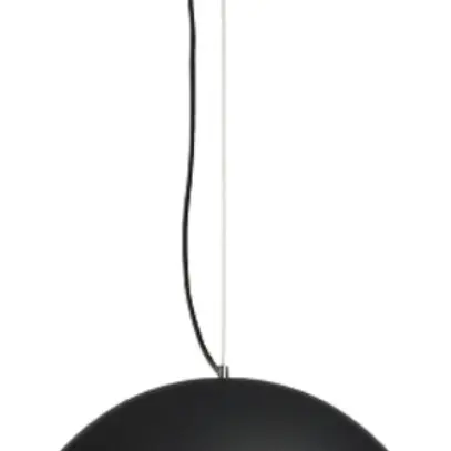Lampada a sospensione SLV FORCHINI M E27 40W tonda IP20 nero/oro 
