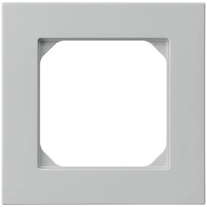 Cadre de recouvrement ENC kallysto.pro 1×1 gris clair 94×94mm 
