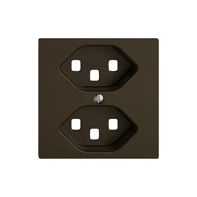 Kit di montaggio EDIZIO.liv SNAPFIX® per presa 2×T23 ma 