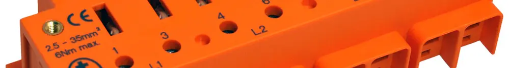 Zähleranschlussklemme 100A Anschlussquerschnitt 2.5…35mm² 