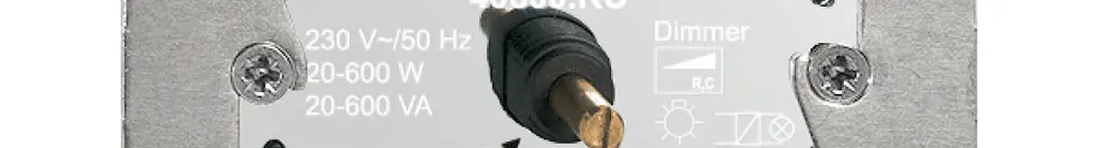Inserto regolatore FH 20…600W ritardo di fase discendente 