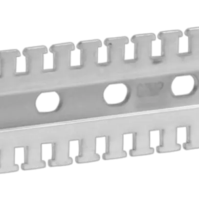 Barre de support et de fixation 7.5×35mm perforé, L=3m 