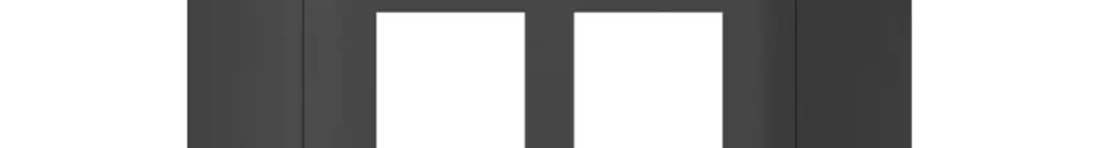 Kit frontale INC SIDUS B antracite per Keystone 2× 
