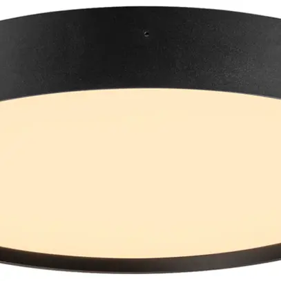 Plafonnier/applique LED SLV DECONA 42 23W 2260lm 927/930 IP44 VAR Ø420 noir 