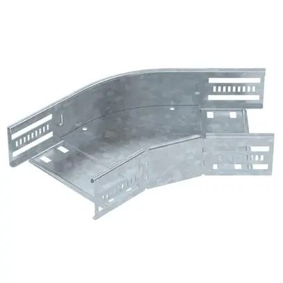 Gomito BET RB 45° 60×150mm acciaio zincato a caldo per immersione 