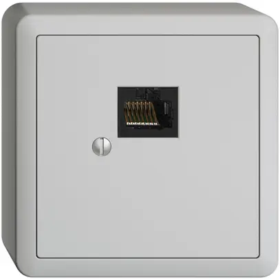 Scatola AP 1×RJ45/u 8P EDIZIOdue grc,R&M swissline 