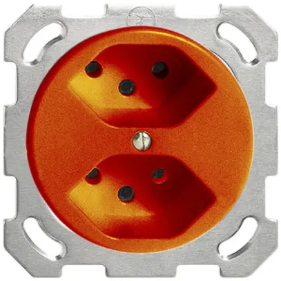 Prise ENC FH 2×T13 PM orange 