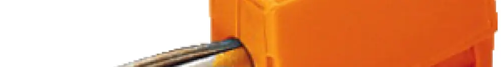 Bananenstecker 4mm WAGO orange 