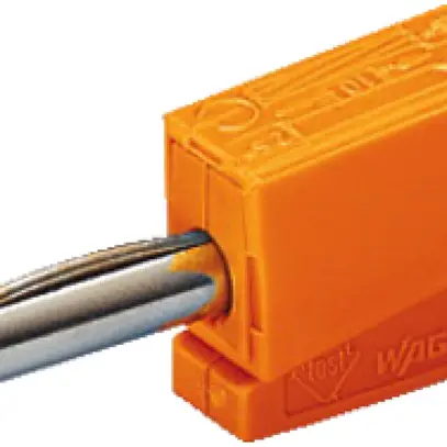 Bananenstecker 4mm WAGO orange 