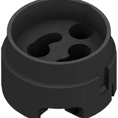 Douille pour lampe Elektrogros GU10/GZ10 noir 