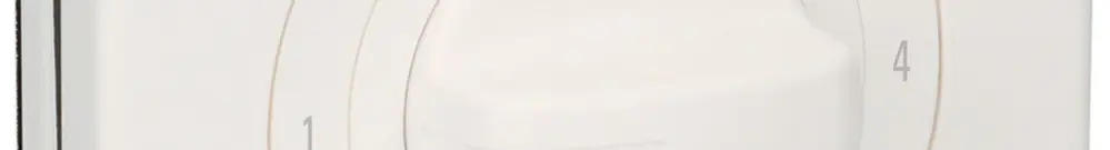 Interruttore graduato INC NEVO, 20A, 2P, 87×87mm, 3×60°, 1-2-3-4, bianco 