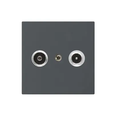 Prise antenne kallysto R/TV montage A 10.5dB 2GHz anthracite 