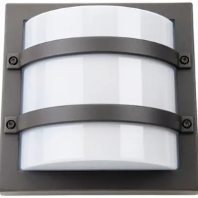 Applique LED SG Largo 10W 539lm 830 IP65 VAR 240×240×112mm anthracite 