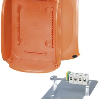 Scatola di derivazione AP 5 poli 1.5…10mm² arancione 
