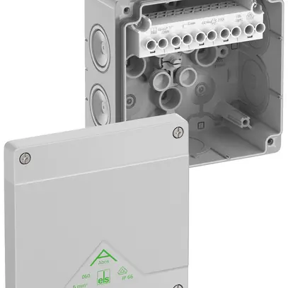 Boîte de dérivation AP Spelsberg Abox 060-6² 127×127×70mm IP66 gr 