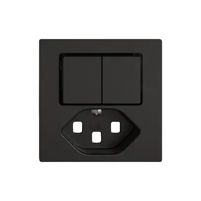 Kit di montaggio EDIZIO.liv SNAPFIX® per combi.T23 con 2 tasti ne 